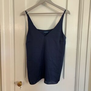 Elegant Navy Blue Going Out Top